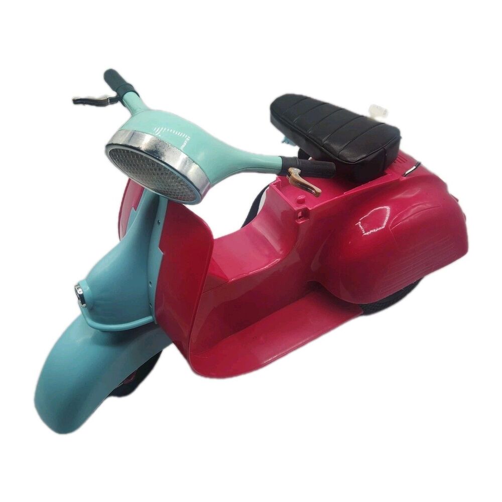 Our Generation Battat 18" Doll Pink SCOOTER Bike Moped